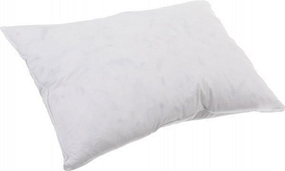 Подушка біла з кантом 50х70 см 10% пух Home Line