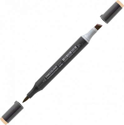 Маркер спиртовой FINECOLOUR Brush-mini EF103-20 коричнево-жовтий 