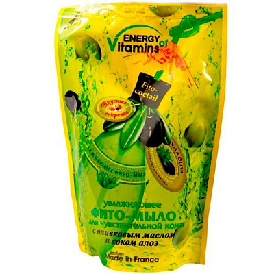 Мыло жидкое Energy of Vitamins Увлажняющее 450 мл