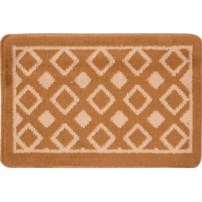 Коврик для ванной комнаты Dariana Плитка 40х60 бежевый