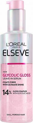 Сироватка Elseve Glycolic Gloss Glycolic Gloss для надання блиску та пом’якшення волосся 150 мл