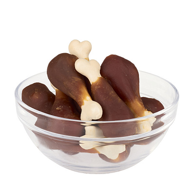 Ласощі для собак AnimAll Platinum Гомілки з куркою 100 г