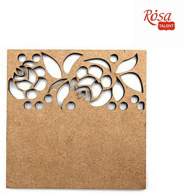 Набор подставок Цветочный орнамент 10x10x0,5 см 2 шт. Роса 