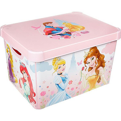 Контейнер із кришкою Curver 229668 Stockholm Princess XL 250x395x295 мм