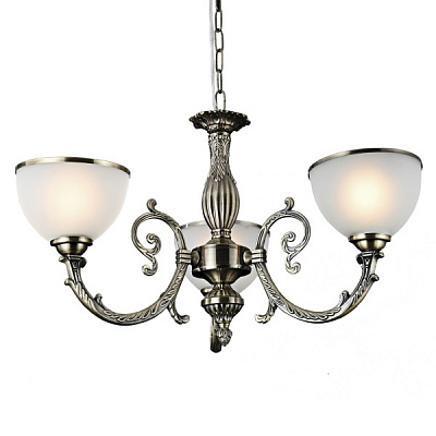 Люстра Victoria Lighting 3x40 Вт E27 бронза Gisele/SP3