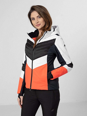 Куртка 4F WOSKI JACKET KUDN011A H4Z22-KUDN011A-62N р.XS чорно-білий