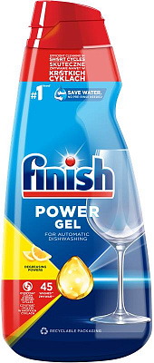 Гель для посудомоечных машин Finish Power Gel Лимон 0,9л