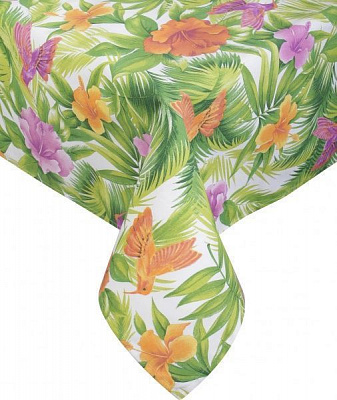 Скатерть Kolibri 120x136 см разноцветный Прованс 