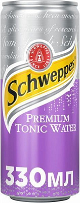Безалкогольний напій Schweppes Premium Tonic 0,33 л (5449000025746)
