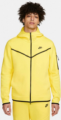 Джемпер Nike TCH FLC HOODIE FZ WR CU4489-765 р. XL желтый
