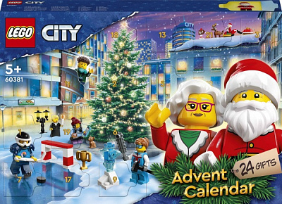 Конструктор LEGO City Новогодний календарь на 2023 год 60381