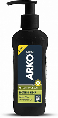 Бальзам після гоління Arko з олією насіння конопель 200 мл