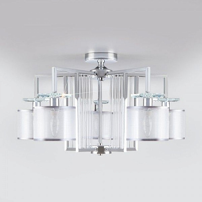 Люстра стельова Strotskis Fargo 60108/5 5x40 Вт E14 хром