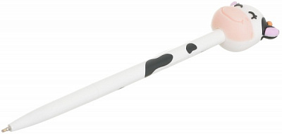 Ручка кулькова Весела корівка зажмурена