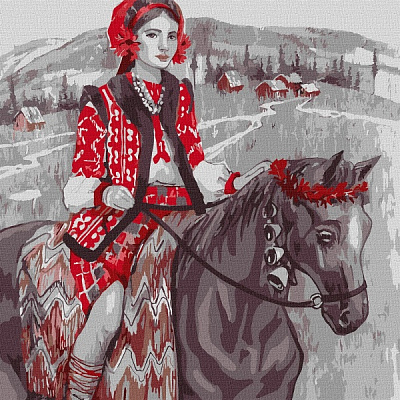 Картина по номерам Путешествие по родному краю Идейка 