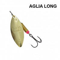 Блесна-вертушка Fishing ROI 8 г Aglia Long N 002 bronze