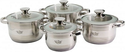 Набір каструль 8 предметів 26-242-007 Krauff
