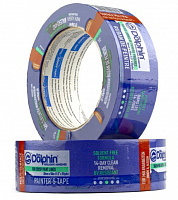 Лента малярная Blue Dolphin SPECIAL BLUE для острого края голубая 38 мм x 50 м