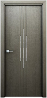 Дверное полотно Интерьерные двери Сафари ПО 800 мм серый 
