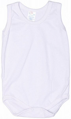 Боди-майка унисекс Україна Мб101 р.74 белый 