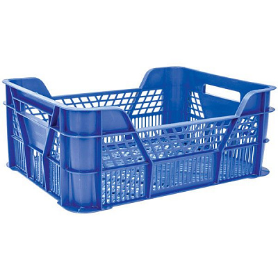 Ящик овощной перфорированный 424х324х170 мм 24 л