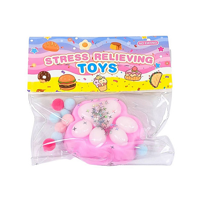 Игрушка-антистресс SHANTOU YISHENG Лапка котика в ассортименте FG241016001D