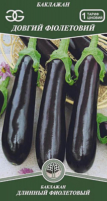 Насіння Golden Garden баклажан Довгий фіолетовий 0,3г