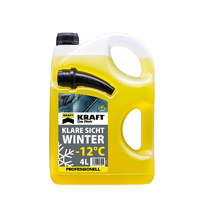 Омыватель стекла Kraft зима -12°С 4л
