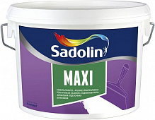 Шпаклівка Sadolin Maxi водорозчинна дрібнозерниста 10 л
