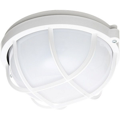 Світильник адміністративний LED Ecostrum з решіткою 11 Вт IP65 білий ПП-1051-1/6-LED-11W