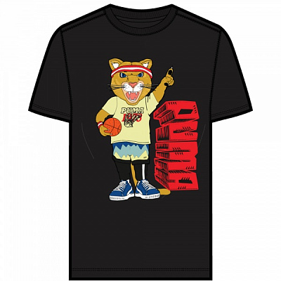 Футболка Puma Dylan SS Tee 1 53273006 р.S чорний