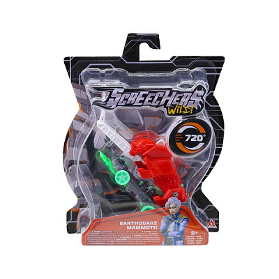 Машинка-трансформер Screechers Wild S4 L0 Эрсквейк Мемес 1:32 EU685006