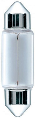 Лампа розжарювання Osram (6411-02B) C10W 41mm SV8.5-8 12 В 10 Вт 2 шт 3200