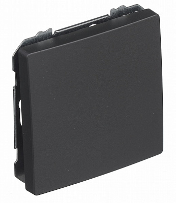 Вимикач одноклавішний Siemens Style без підсвітки антрацит коссо 5TG72705AC00