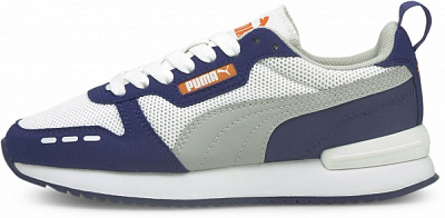 Кроссовки Puma R78 Jr 37361614 р.UK 5,5 бело-синий