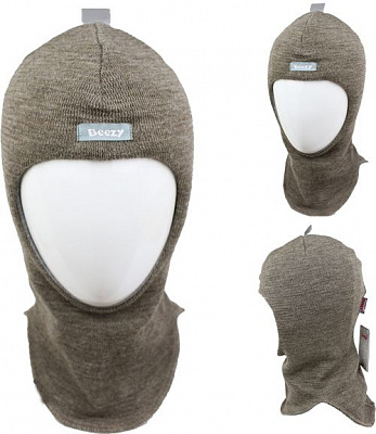 Шапка Beezy Балаклава р.47-49 какао 1405 