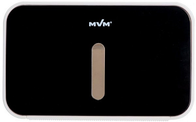 Держатель для туалетной бумаги MVM BP-15 белый/черный