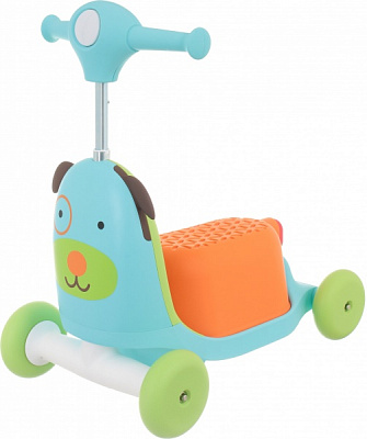 Самокат-беговел Skip Hop Щенок бирюзово-зеленый 9H822910 