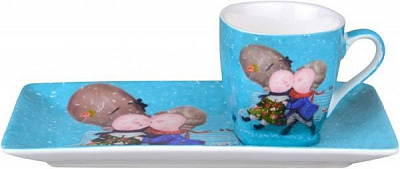 Набор для кофе Gapchinska Первый поцелуй 2 предмета 924-342 Gapchinska