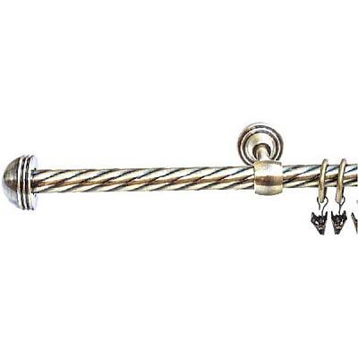 Карниз Bella Vita HS-F-142 Полушар античная бронза 1.6 м