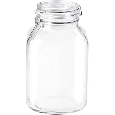 Банка для консервирования Fido 2 л с крышкой и зажимом 149240417321991 Bormioli Rocco