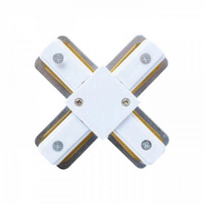 Соединитель крестовый HOROZ ELECTRIC белый 096-001-0003-011 