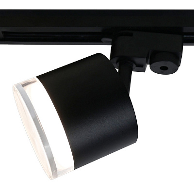 Трековий світильник Victoria Lighting 12 Вт чорний Hilarious/PL1 black