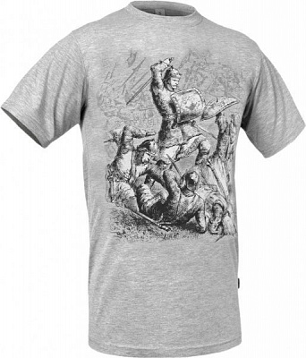 Футболка P1G Битва при Ашдаун р. XL [1232] Iron Grey
