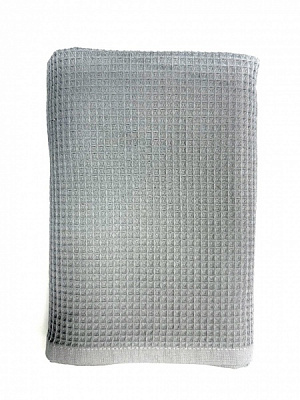 Полотенце вафельное 40x60 см светло-серый Ideal 