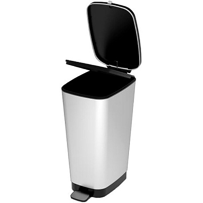 Контейнер для сміття KIS Chic bin 50 л срібний 237241