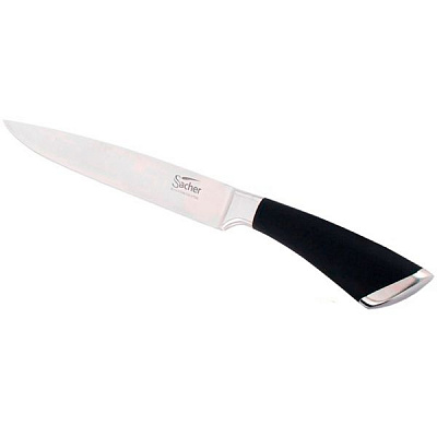 Нож для мяса Sacher черный 20 см