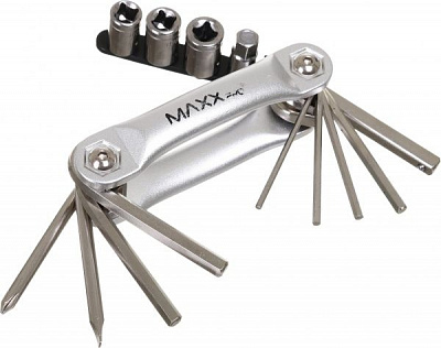 Мультиинструмент MaxxPro велосипедный серебристый BTL101-SL SS20 