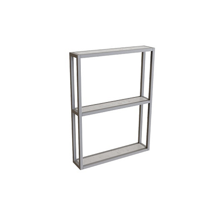 Стелаж Altstahl Dores 2 (120х570х750) сірий