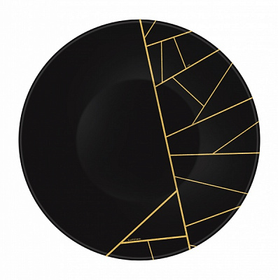 Тарілка глибока Delnice Gold 23 см Q8797 Luminarc